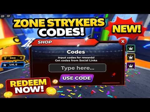 Zone Strykers Codes (2026) | Roblox