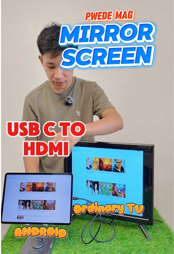 Screen Mirroring Guide: HDMI to TV from Android or Laptop