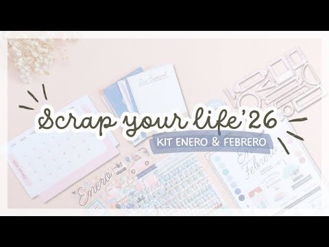 ✨ Empieza un nuevo capítulo | Unboxing primer kit Scrap Your Life de 2026 | Project Life | Scrapbook