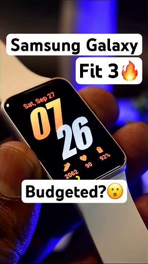 Samsung Galaxy Fit 3 🔥 Worth the Hype? #gadgets #smartwatch #tech