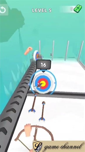 bow smash : archery master 😉😉 gameplay // l game channel // android & ios 47777 #mobilegame #shorts