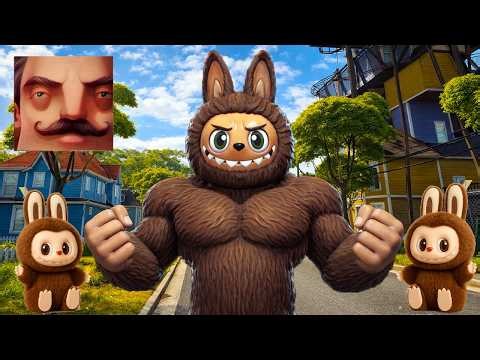 Hello Neighbor - But Big Labubu Sigma History Gameplay Walkthrough Part 709 TTH