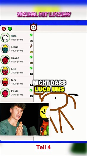 Teil 4** „Lachen, malen, wiederholen!“ Ein Game voller Spaß und Überraschungen. #Skribbl #GamingCommunity #Deutschland #Fun #Reup