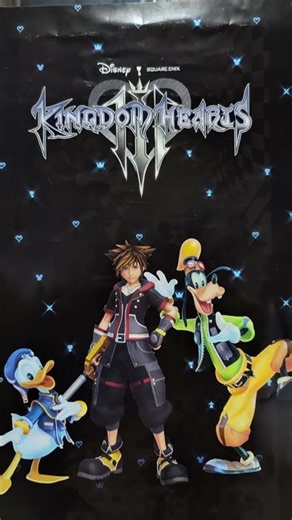 Kingdom Hearts III Promotional D23 Poster👑❤️