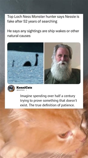 Top Loch Ness Monster hunter says Nessie is fake after 52 years of searching