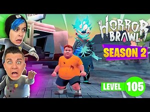 HORROR BRAWL Season 2 with ROD from ICE SCREAM (MAX LEVEL)