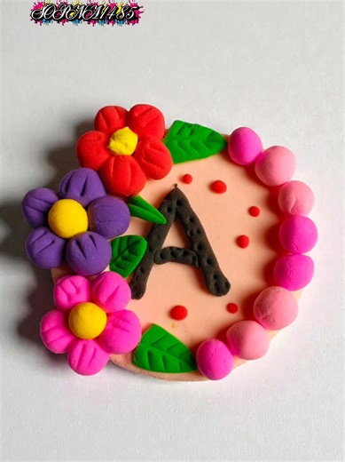 Creative Clay Flower Art Project