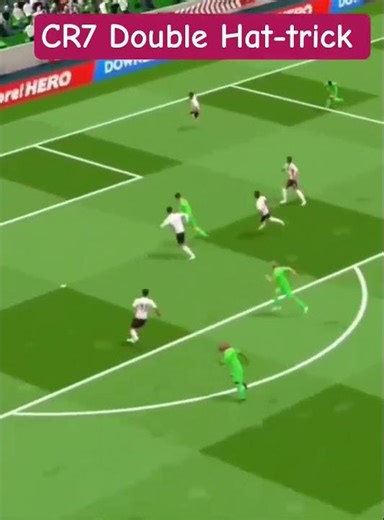 CR7 Double Hat-trick | #dls #football #fifa #dreamleaguesoccer #ronaldo #cr7