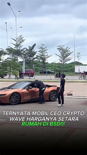 MOBIL CEO CRYPTO WAVE HARGANYA SETARA RUMAH DI BSD #gabrielrey #cryptowave #BMW #bmwi8enginepower
