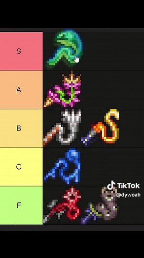 Terraria 1.4.5 Summoner Whips Tier List