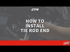How to install Tie Rod End