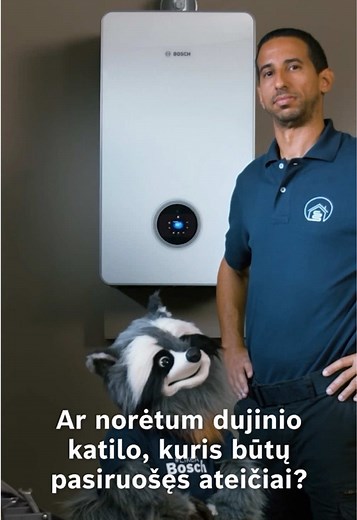 Galingas šildymas su Bosch Condens 9800i W!