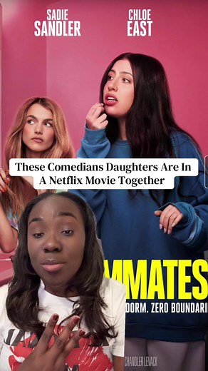 These girls definitely got their dads comedy genes #roommates #adamsandler #eddiemurphy #chrisrock #tiktoktvfilmcontest