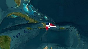 Dominican Republic Map Flag Animation Stock Footage Video (100% Royalty-free) 3464881801 | Shutterstock