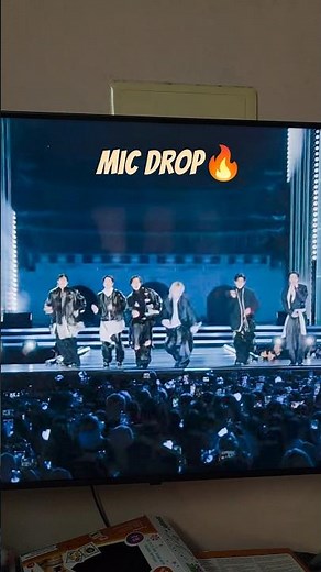 BTS MIC DROP 🔥 Arirang Live Performance Hits Different 😳💜 #Shorts #ytshorts #bts