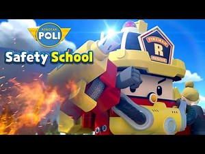Fire Safety with Roy | Opening Theme Song | Kids animation | Robocar POLI Safety School