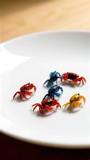 [ASMR] Ocean Delight Relaxation 🎧 | Knife Fish, Crab, Shrimp #asmr #shorts #asmrvideo #relaxingasmr