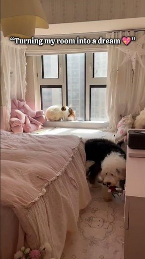 ✨ Dreamy Girly Bedroom Makeover 💖 Cozy Aesthetic Room Transformation | Small Room Decor Ideas