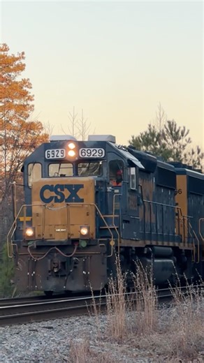 CSX local crawling through Apex, NC!