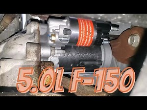 2011-2014 Ford F-150 5.0L Starter Replacement!