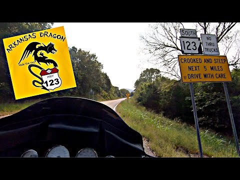 Ozarks Vacation P5: Arkansas Dragon Motorcycle Ride