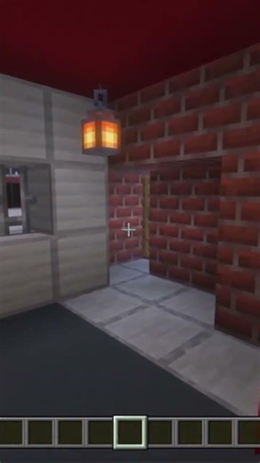 I built a fire station in Minecraft