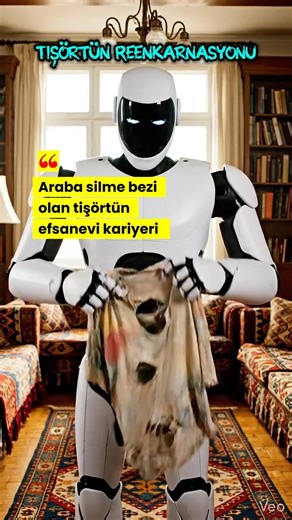 Araba silme bezi olan tişörtün efsanevi kariyeri!