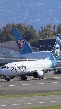 Alaska Air Cargo 737-790(BDSF) Taking off Runway 33 Anchorage-Kotzebue