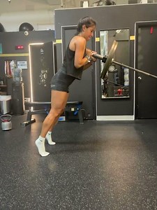 Triple extension landmine thruster