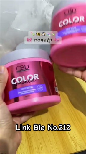 Cari di Link Bio No.212 CBD Color Shield Hair Mask