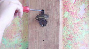 Retro Bottle Opener Wall Mounted, Antique Bronze Table Mounted Beer Cap Opener Stainless (2 Packs)