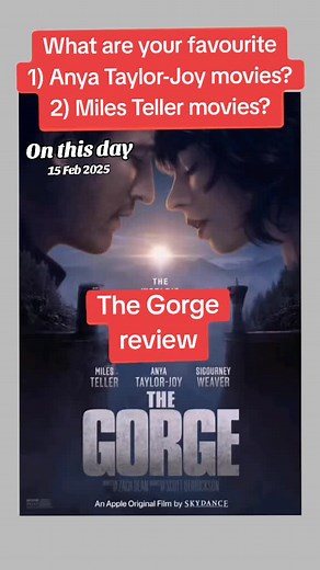 The Gorge Film Review: A Sci-Fi Horror Must-See