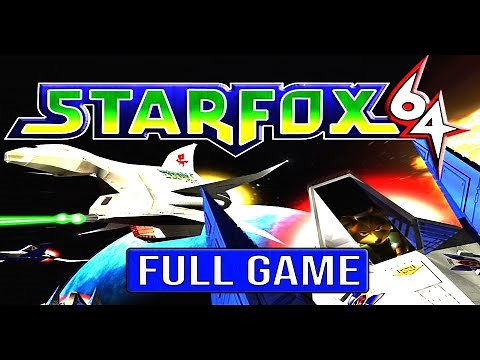 STAR FOX 64 Gameplay Walkthrough Full Game No Commentary (#StarFox64 Full Gameplay)