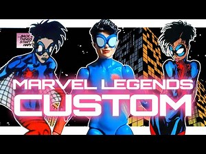Creating a Custom Marvel Legends Spider-Woman (Mattie Franklin) Action Figure | Step-by-Step Process