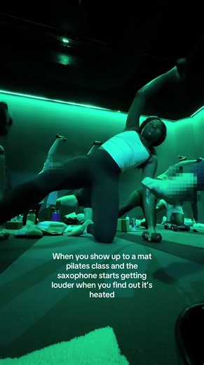Saxophone and Heated Mat Pilates: A Unique Experience