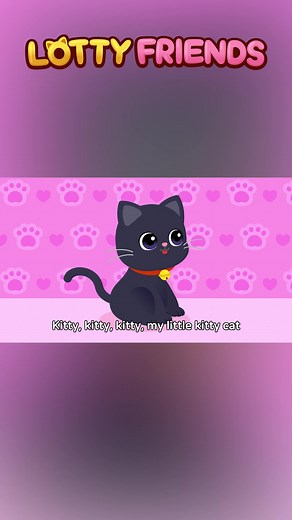 Meow, Meow, Kitty Cat Song for Children