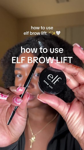 elf briw lift tutorial 🪄✨ #elfbrowlift #makeuptutorial #makeup
