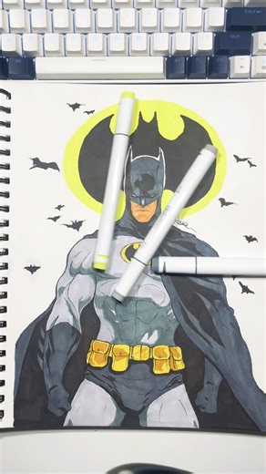 Batman drawing #batman #drawing #art#fyp