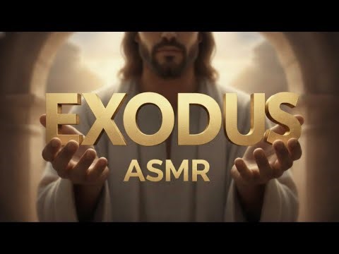 ASMR Whispered Bible Reading | Exodus | With Rain Sounds For Sleep | Rest In God's Word