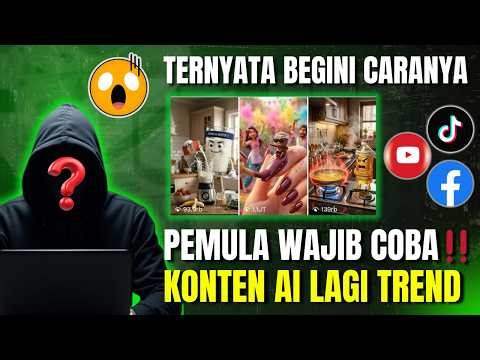 Strategi Konten AI Benda Bisa Ngomong Disukai Anak Kecil | Bikin Konten AI Viral 2026 || Targen Anak