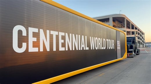 In 100 years we couldn’t have asked for a more perfect day to celebrate the Centennial World Tour at the Caterpillar Visitors Center! ☀️ 🚜 Doors open at 8am! Come get breakfast from Tony’s on Wheels and grab your swag bags! THE WORLD TOUR EXPERIENCE AND VISITORS CENTER ARE FREE TODAY!! | Caterpillar Visitors Center