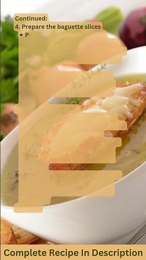 French Onion Soup Recipe by What Shall I Cook