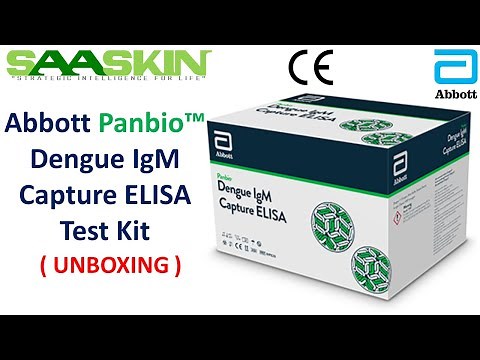 Abbott Panbio™ Dengue IgM Capture ELISA Test Kit | Unboxing | Point of Care Testing | #01PE20