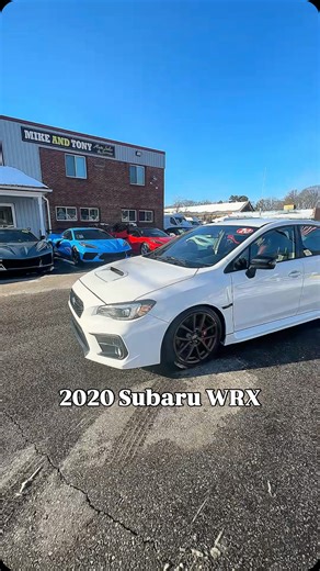 Mike and Tony Auto on Instagram: "2020 Subaru WRX Premium AWD Ceramic white, 18” bronze wheels, Recardo seats & more. Only 500 of these have been made! Get this one before it’s gone! Mike and Tony Auto Sales 1161 John Fitch Blvd South Windsor, CT 860-372-4890 MikeandTonyCT.net - - - #ctcas #subarulife #subaruwrx #mikeandtonyautosales"