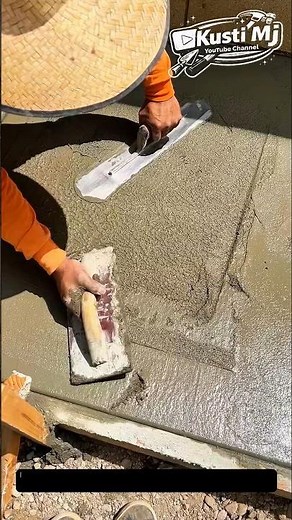 Flawless Concrete Finishing Technique – Achieve a Smooth, Professional Surface!