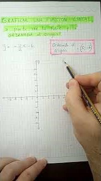 I graph a linear function using the square root and the y-intercept. #mathematics #mathematics #l...