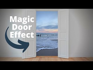 CREATE a Magic Door Effect using an Open Door Transition | Premiere Pro Tutorial