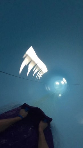 Swiss Express Indoor Water Slides POV at Alpamare