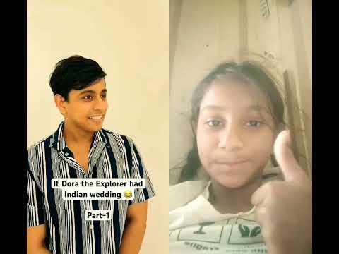 Dora the explorer in her wedding shaadi