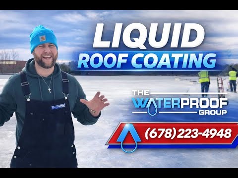 Installing Garland LiquiTec Roof Coating System | Gordon State University – Barnesville, GA